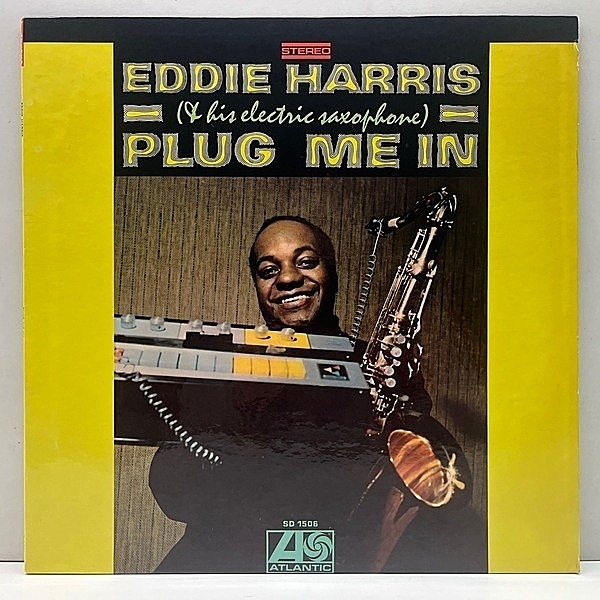 レコードメイン画像：【GANG STARR, MOBB DEEP サンプリングネタ】良好!! USオリジナル EDDIE HARRIS Plug Me In ('68 Atlantic) CHARLES STEPNEY prod.
