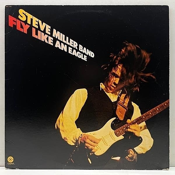 レコードメイン画像：【ATCQ, ECD サンプリング例多数】良好!! USオリジナル STEVE MILLER Fly Like An Eagle ('76 Capitol) スティーヴ・ミラー SAMPLING ネタ