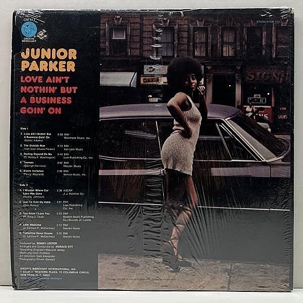 ビートルジュース シザーハンズ レコード LP JUNIOR PARKER / Love Ain't Nothin' But A Business Goin' On