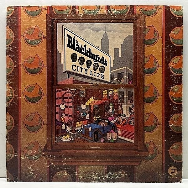 レコードメイン画像：USオリジナル【Rock Creek Park収録】BLACKBYRDS City Life ('75 Fantasy) DONALD BYRD prod. ブラックバーズ／シティ・ライフ 米 LP 原盤