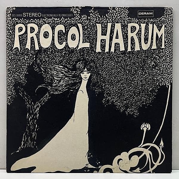 レコードメイン画像：良好盤!!【Best刻印・BellSound刻印】ざら紙 USオリジナル PROCOL HARUM 1st デビュー作 ('67 Deram) 青い影 プロコル・ハルム 米 LP 原盤