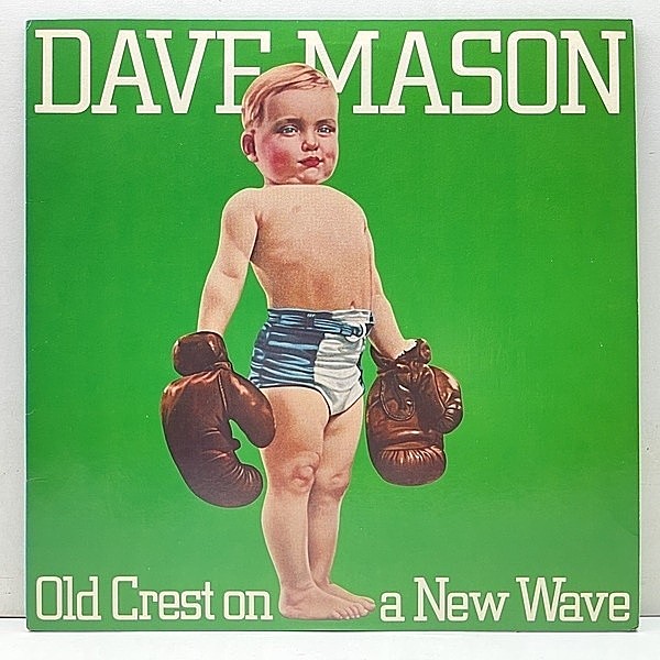 レコードメイン画像：美品!! 初版 JC規格 グリーン・カヴァー USオリジナル DAVE MASON Old Crest On A New Wave ('80 Columbia) 明日へのチャンピオン AOR