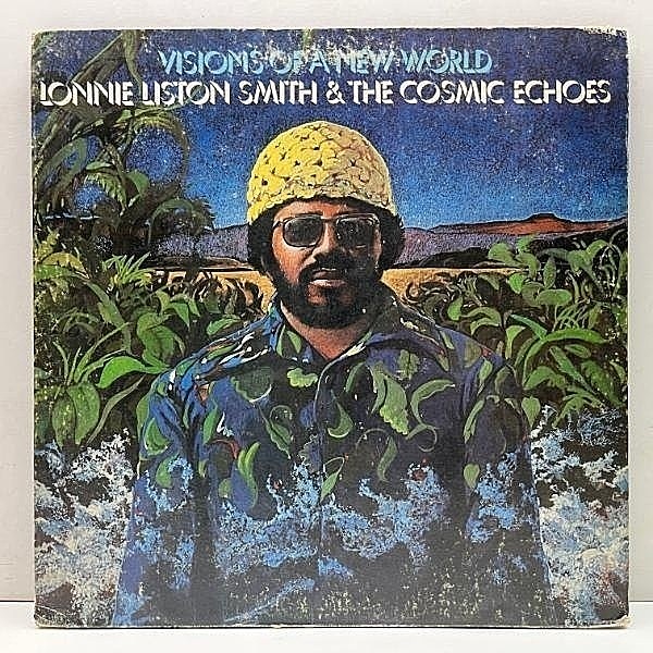 レコードメイン画像：USオリジナル LONNIE LISTON SMITH Visions Of A New World ('75 Flying Dutchman) ロニー・リストン・スミス 曙光 SPIRITUAL JAZZ FUNK