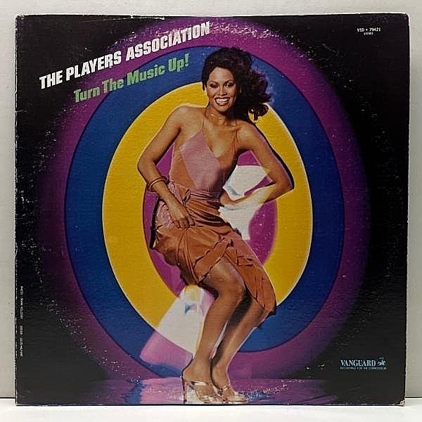 レコードメイン画像：	 【RON HARDYネタのニューヨーク産カルトディスコ】USオリジ PLAYERS ASSOCIATION Turn The Music Up! ('79 Vanguard) J DILLA サンプリング