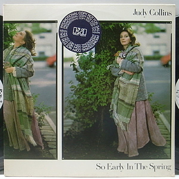 レコードメイン画像：プロモ 美品 RL刻印(BOB LUDWIG) 高音質 オリジナル JUDY COLLINS So Early In The Spring, The First 15 Years ('77 Elektra) PROMO