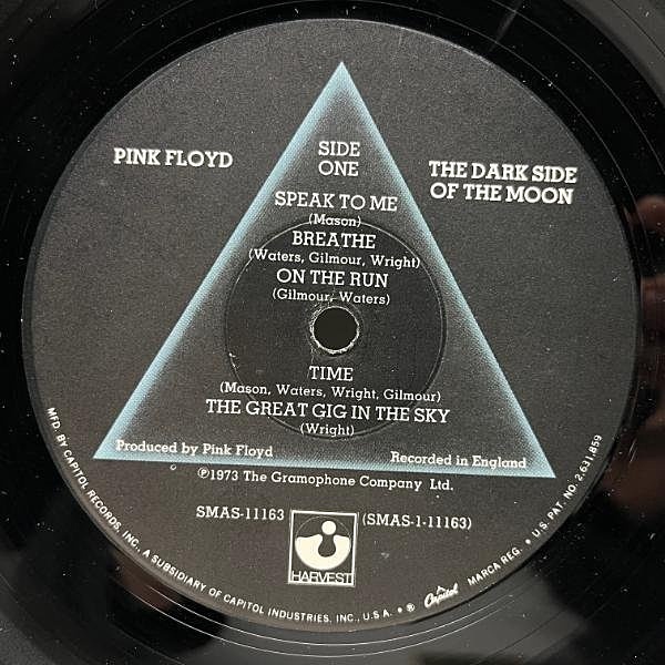 PINK FLOYD / The Dark Side Of The Moon (LP) / Harvest