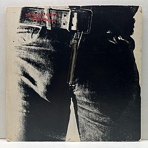 レコード画像：ROLLING STONES / Sticky Fingers