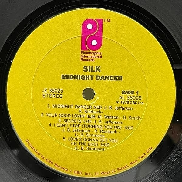 Philadelphia International Classicsレコード SILK / Midnight Dancer (LP) / Philadelphia International