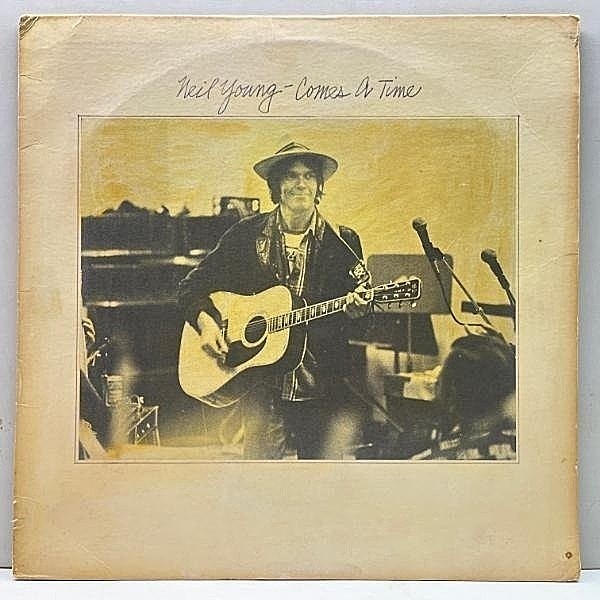 レコードメイン画像：激レア!!【収録ともにA5=Lotta Love】最初回オンリーの曲順 US 完全オリジナル NEIL YOUNG Comes A Time ('78 Reprise) ニール・ヤング
