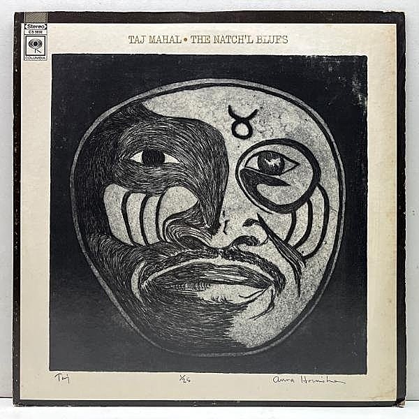 レコードメイン画像：良好盤!! US初期プレス TAJ MAHAL The Natch'l Blues ('70 Columbia) w/ JESSE ED DAVIS スワンプ 名作 GANG STARR サンプリング