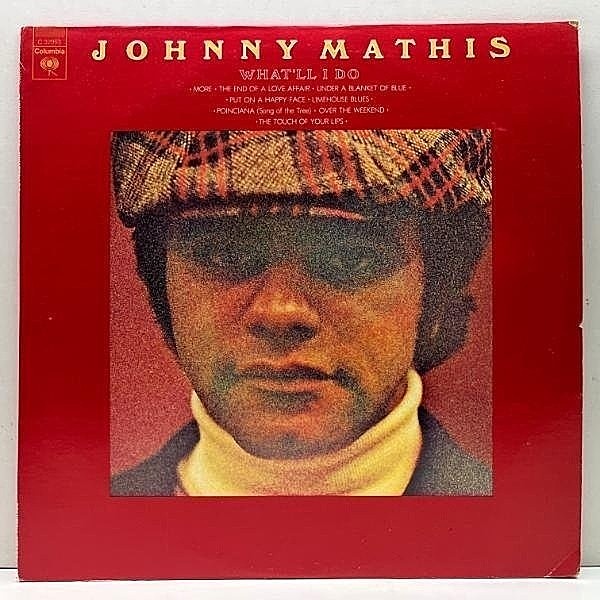レコードメイン画像：【BARBRA STREISAND風の名曲など】美盤!! USオリジナル JOHNNY MATHIS What'll I Do ('74 Columbia) 映画『華麗なるギャツビー』テーマ