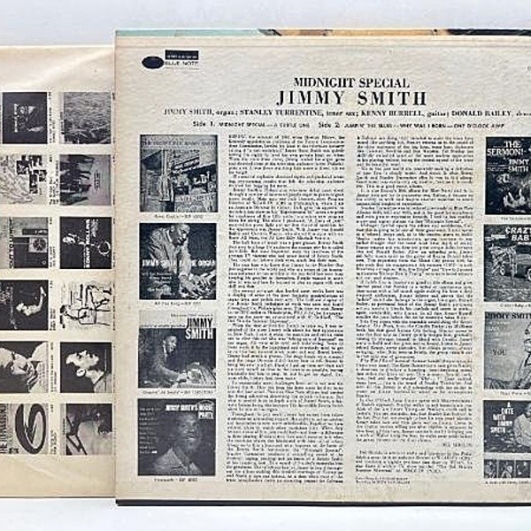 JIMMY SMITH / Midnight Special (LP) / Blue Note | WAXPEND