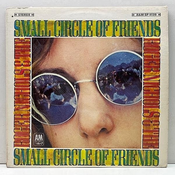 レコードメイン画像：Rare!! USオリジナル 初版 茶ラベ ROGER NICHOLS & THE SMALL CIRCLE OF FRIENDS Same ('68 A&M) ロジャー・ニコルス 渋谷系 Soft Rock