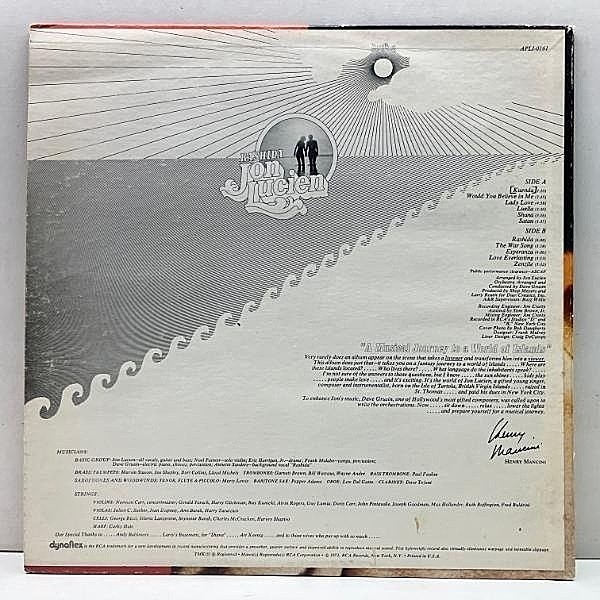RCA 復刻　LPレコード4枚セット JON LUCIEN / Rashida (LP) / RCA | WAXPEND RECORDS