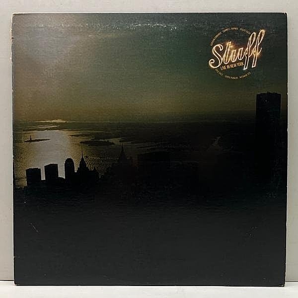 レコードメイン画像：美盤!! USオリジナル STUFF Live In New York (Warner Bros / BSK 3417) Jazz Club「Mikkel's」での実況録音 Eric Gale, Steve Gadd