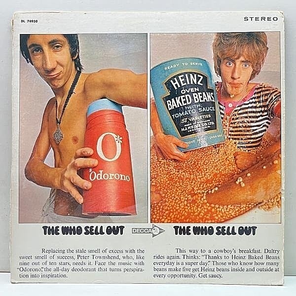 レコードメイン画像：USオリジナル 初版マルチバー 黒ツヤ THE WHO Sell Out ('67 Decca) ザ・フー 3rd.アルバム 架空のラジオ局をテーマにした初のコンセプト作