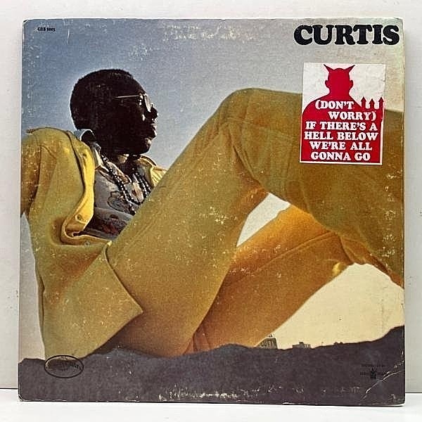 レコードメイン画像：激レア 良好盤!! USオリジナル CURTIS MAYFIELD Curtis ('70 Curtom) カーティス・メイフィールド 1st ソロ名義の第一弾 Move On Up ほか