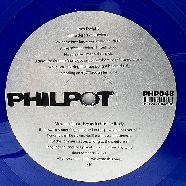 レコードメイン画像：【漆黒のドロドロDowntempoサイケ】美盤!! "12 ブルーヴァイナル仕様 REBOOT JOY CONFESSION Spirit Of The Planets 45回転 Deep House