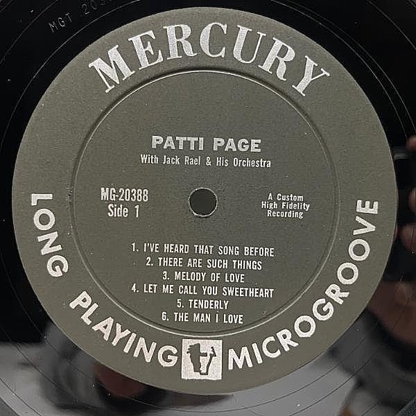 PATTI PAGE / I've Heard That Song Before (LP) / Mercury
