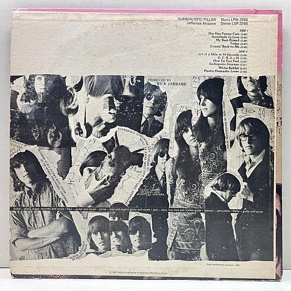 JEFFERSON AIRPLANE / Surrealistic Pillow (LP) / RCA Victor