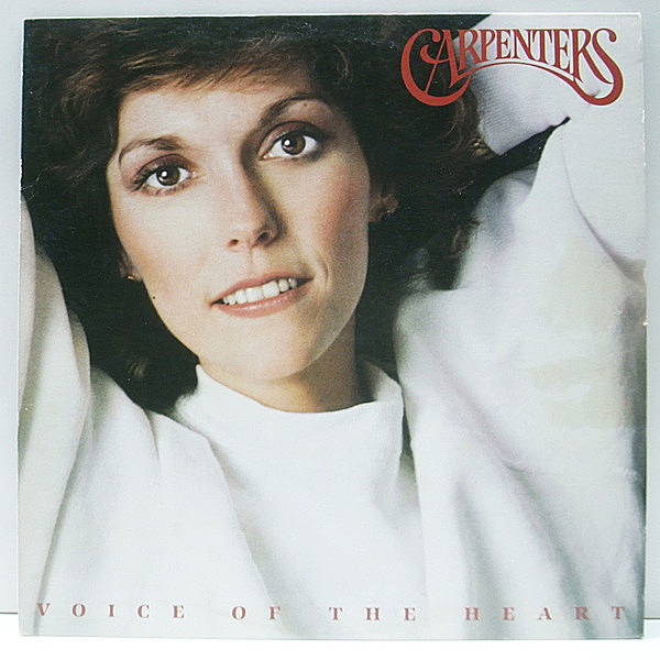 レコードメイン画像：プロモ 美盤 USオリジナル CARPENTERS Voice Of The Heart ('83 A&M) カレン最後のレコーディング曲「NOW」ほか | Promo Not For Sale 刻印