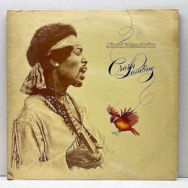 レコードメイン画像：【デモ音源を元に制作された未発表音源集】W無し USオリジナル JIMI HENDRIX Crash Landing ('75 Reprise) ジミ・ヘンドリックス LP