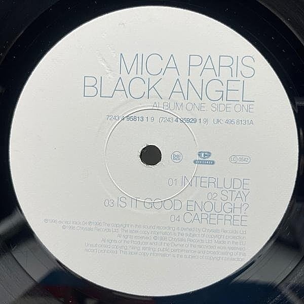 MICA PARIS / Black Angel (LP) / Chrysalis | WAXPEND RECORDS