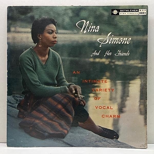 レコードメイン画像：美盤!音抜群! USオリジ MONO 深溝 NINA SIMONE And Her Friends An Intimate // I Loves You Porgy ほか Little Girl Blueに未収の初録音も