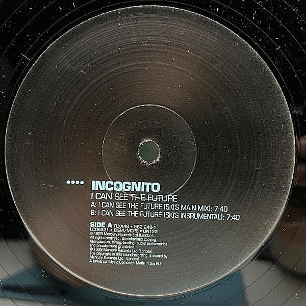 INCOGNITO / I Can See The Future (12) / Talkin' Loud