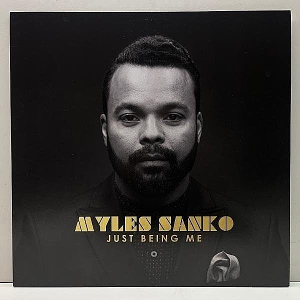 レコードメイン画像：【新世代インディーソウル傑作】美品!! EUプレス MYLES SANKO Just Being Me (Legere / LEGO114-VL) RARE GROOVEテイストの名曲など LP