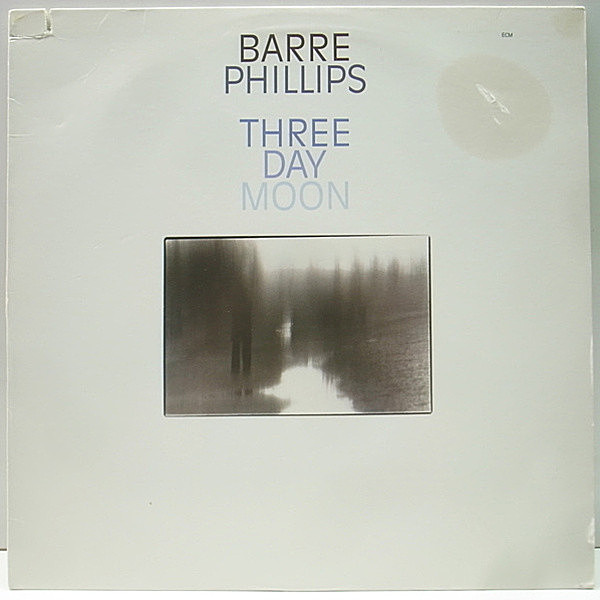 レコードメイン画像：美盤!! オリジナル BARRE PHILLIPS Three Day Moon ('78 ECM) バール・フィリップス エクスペリメンタル／コンテンポラリー・ジャズ