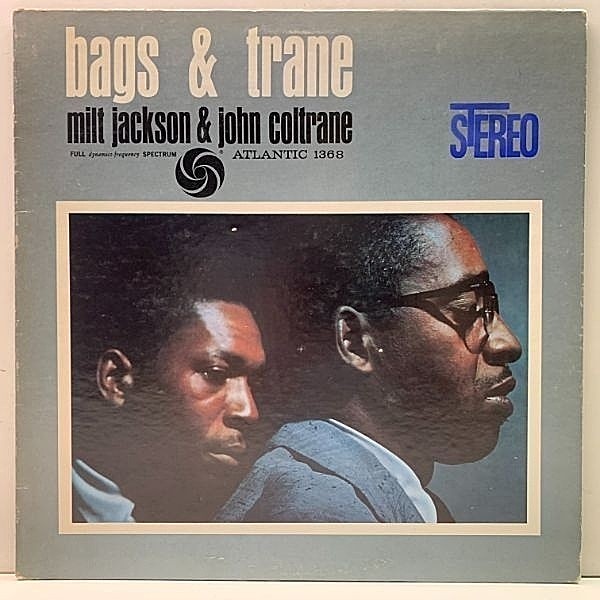 レコードメイン画像：良好!! AT/GP刻印 MILT JACKSON & JOHN COLTRANE Bags & Trane (Atlantic 1368) HANK JONES, PAUL CHAMBERS | W無し BROADWAY 60sプレス LP