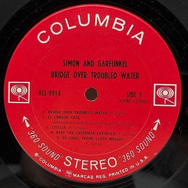 SIMON and GARFUNKEL / Bridge Over Troubled Water (LP