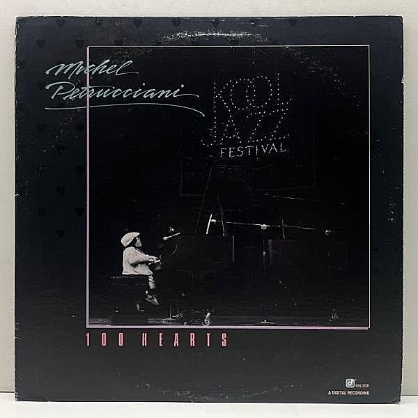 レコードメイン画像：美盤!! 半透明盤 USオリジ MICHEL PETRUCCIANI 100 Hearts (George Wein Collection) 仏最高峰ジャズピアニスト、ミシェル・ペトルチアーニ