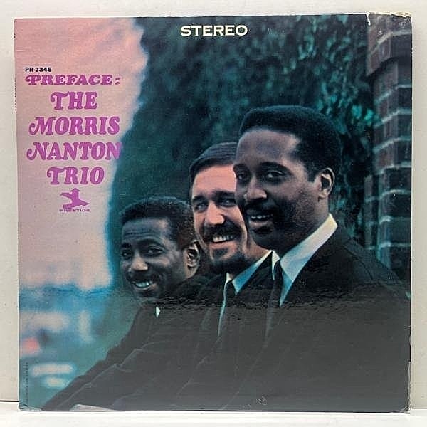 レコードメイン画像：USオリジナル VANGELDER刻印 NJ紺ラベ MORRIS NANTON Preface (Prestige 7369) モリス・ナントン 通好みのピアノトリオ傑作盤