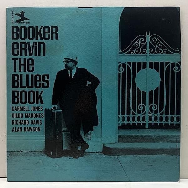 レコードメイン画像：Rare!!【MONO, VANGELDER, Laminated】オリジナル BOOKER ERVIN The Blues Book (Prestige PR 7340) w/ Carmell Jones, Gildo Mahones