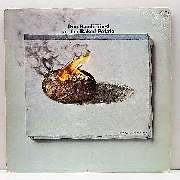 レコードメイン画像：【Tubesteak, Leah Rose収録】プロモ USオリジナル DON RANDI TRIO + 1 At The Baked Potato ('72 Poppy) Jazz Funk - Soul Jazz