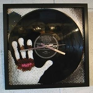 商品画像：1点モノ!! Stop The Time Wall Clock レコード 壁掛け 時計 MINA