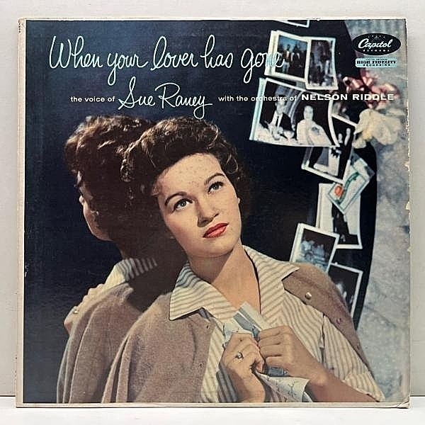 レコードメイン画像：Rare!! 良好 USオリジナル MONO 初版ターコイズ SUE RANEY When Your Lover Has Gone ('58 Capitol T 964) スー・レイニー 1st デビュー作