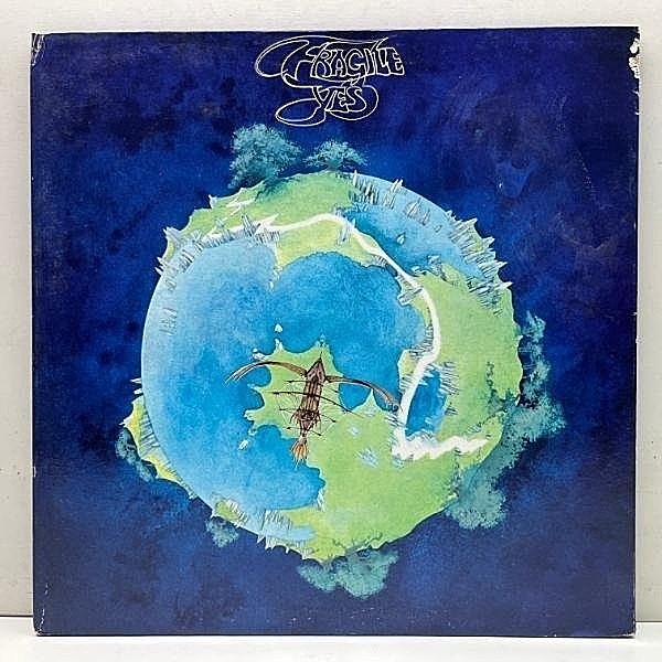 レコードメイン画像：レアな美盤!! 初版BROADWAYリム USオリジナル ゲートフォールド仕様 YES Fragile ('72 Atlantic) イエス／こわれもの Rick Wakeman
