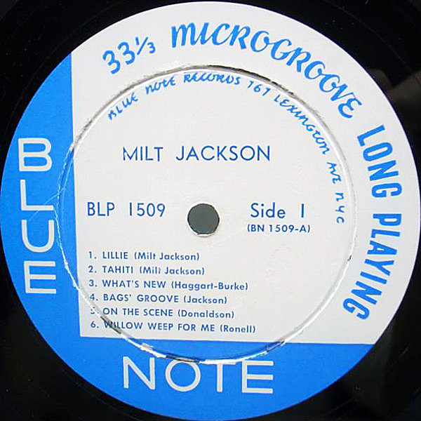 LP MILT JACKSON Milt Jackson GXK8034,BLP1509 BLUE NOTE JAPAN