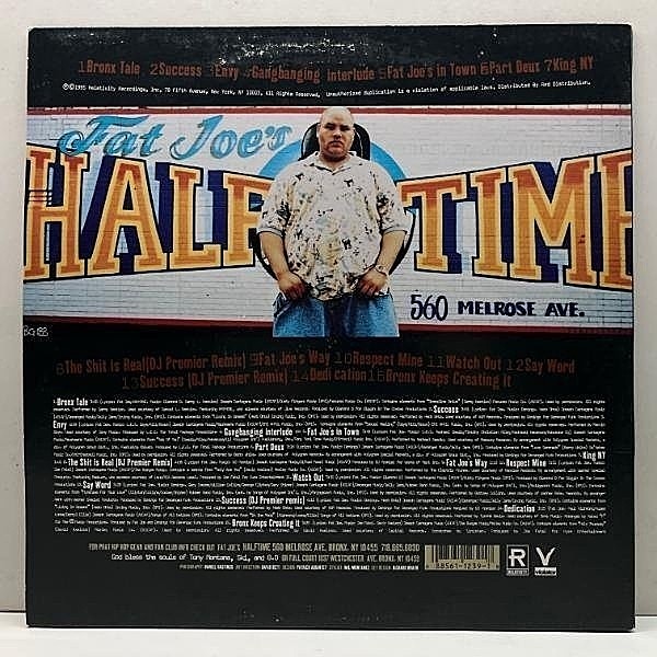 FAT JOE / Jealous One's Envy (LP) / Relativity | WAXPEND RECORDS