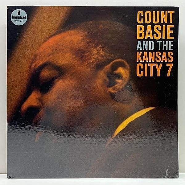 レコードメイン画像：良好品!! MONO 初版AM-PAR US 完全オリジナル VANGELDER刻印 COUNT BASIE & KANSAS CITY 7 (Impulse A-15) w/ THAD JONES, FREDDIE GREEN