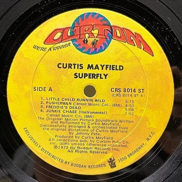 CURTIS MAYFIELD / Superfly (LP) / Curtom | WAXPEND RECORDS