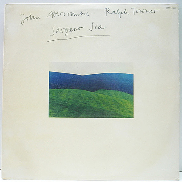 レコードメイン画像：白プロモ RL刻印 (Bob Ludwig Hot Mix) 高音質 USオリジナル JOHN ABERCROMBIE, RALPH TOWNER Sargasso Sea ('76 ECM) デュオ編成での初作