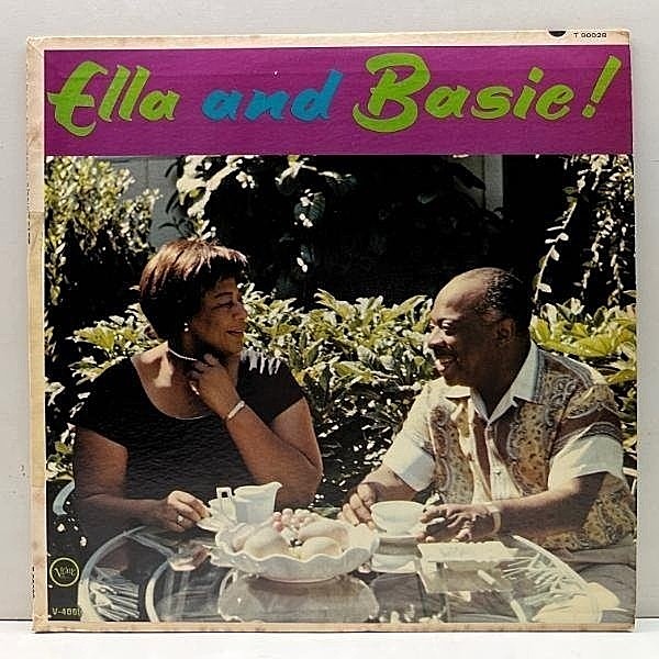 レコードメイン画像：MONO Capitolプレス USオリジナル ELLA FITZGERALD & COUNT BASIE Ella And Basie! [Club Edition] エラとベイシー楽団の共演盤