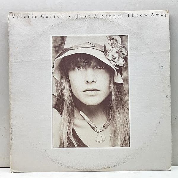 レコードメイン画像：USオリジナル 初版 PC規格 TML刻印 VALERIE CARTER Just A Stone's Throw Away ('77 Columbia) Lowell George, Jackson Browne ほか LP