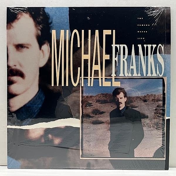 レコードメイン画像：シュリンク良好!! 手書きSTERLING, DMM刻印 USオリジナル MICHAEL FRANKS The Camera Never Lies ('87 Warner) 名曲 Island Lifeなど AOR