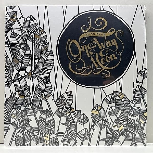 レコードメイン画像：【Atlanta Music Guide誌認定／白昼夢FOLK傑作】シュリンク美品!! カラーヴァイナル 限定250部 BOOK CLUB One-Way Moon テン年代カントリー