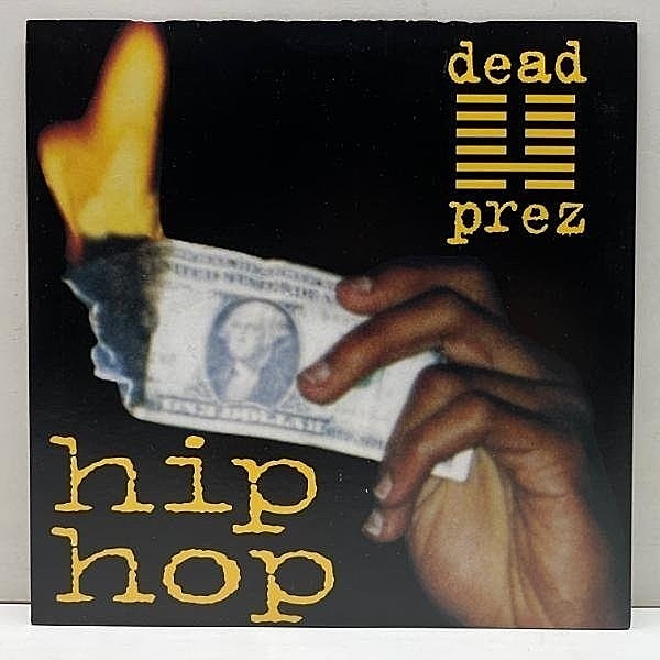 レコードメイン画像：【不穏な漆黒凝縮のニューヨーク産DOPEクラシック】美盤!! 7インチ DEAD PREZ Hip Hop (Get On Down / GET 735-7) デッド・プレズ 45RPM.